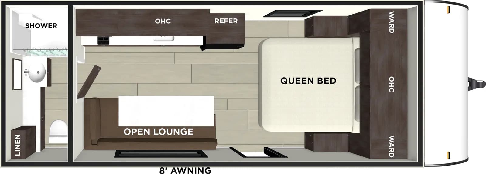 2026 Forest River Salem FSX 164FBLE floorplan