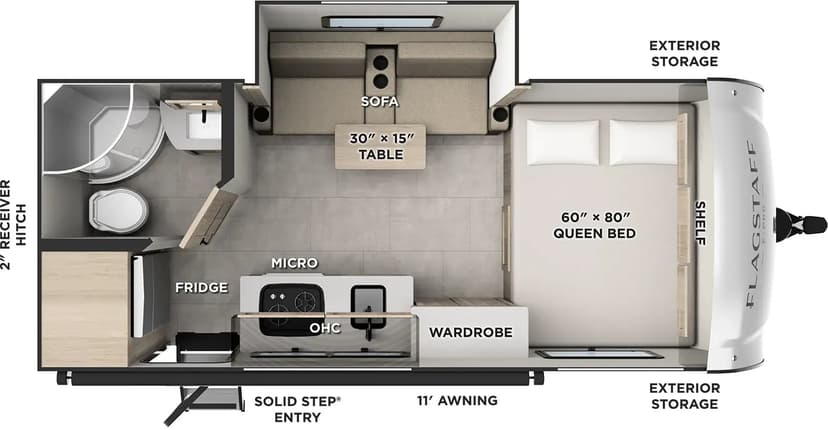 2026 Flagstaff E-Pro floor plan