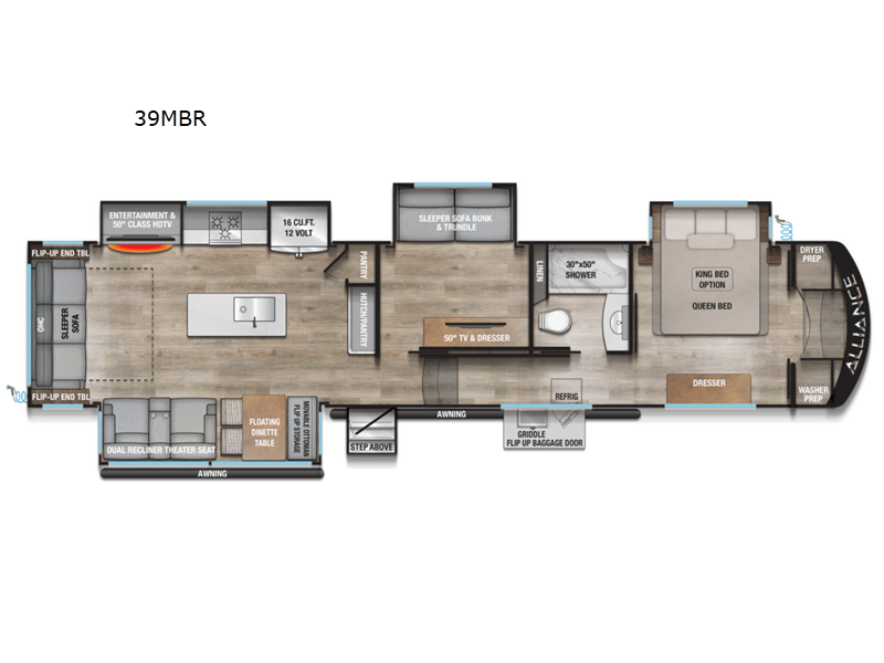2026 Avenue floor plan