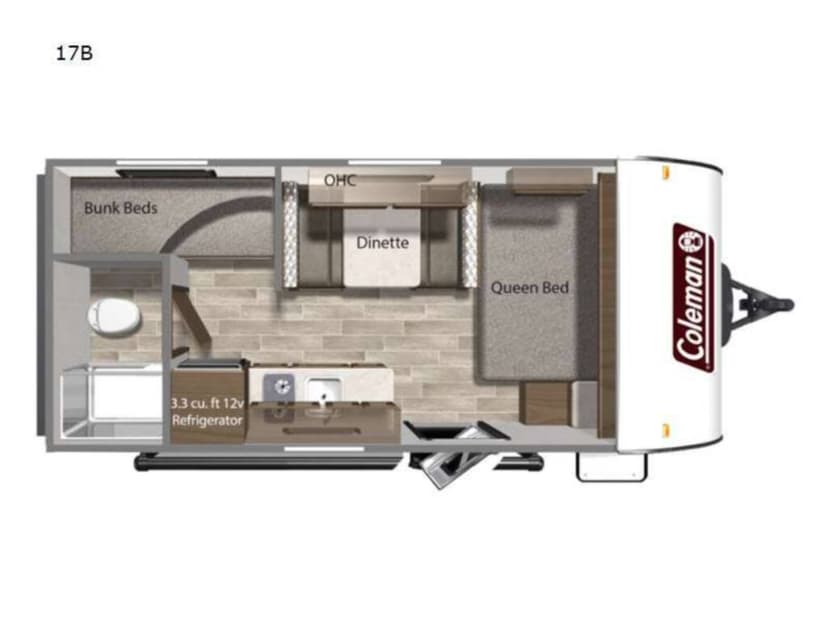 2025 Coleman floor plan