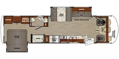 2019 Georgetown GT5 floor plan