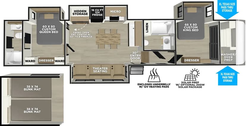 2026 Hemisphere floor plan