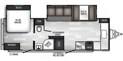 2020 PALOMINO floor plan