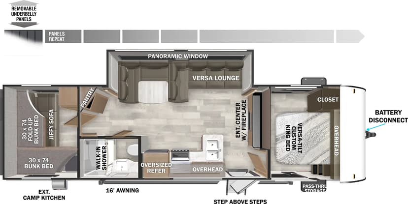 2026 Salem Cruise Lite floor plan