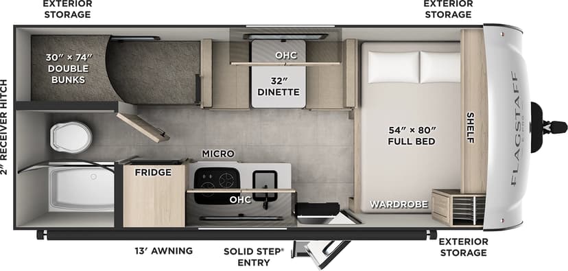2026 Flagstaff E-Pro floor plan
