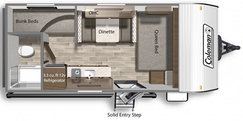 2025 Coleman floor plan