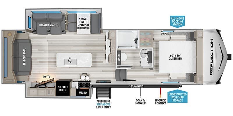 2026 Reflection 100 Series floor plan