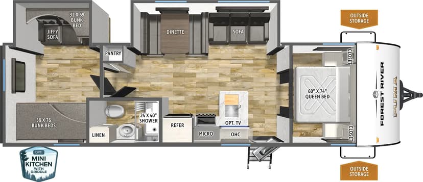 2026 Puma Camping Edition floor plan