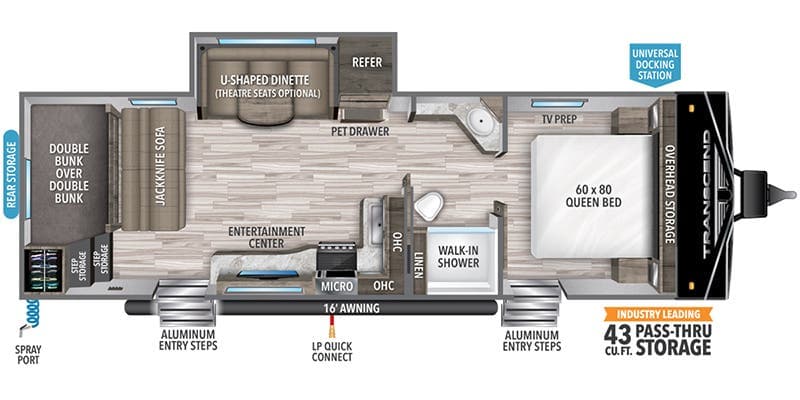 2022 Transcend XPLOR floor plan
