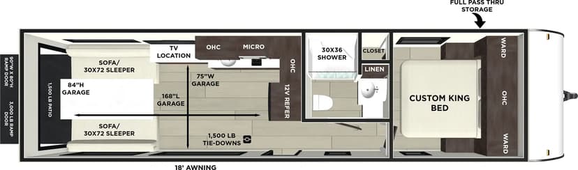 2026 Salem FSX floor plan