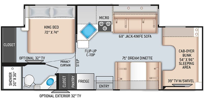 2023 Chateau floor plan