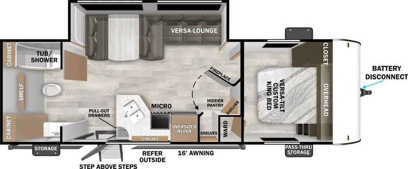 2026 Salem Cruise Lite floor plan