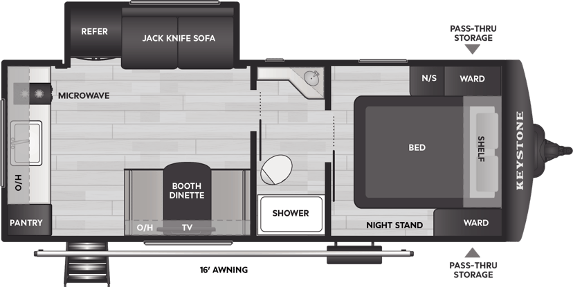 2026 Bullet Classic floor plan