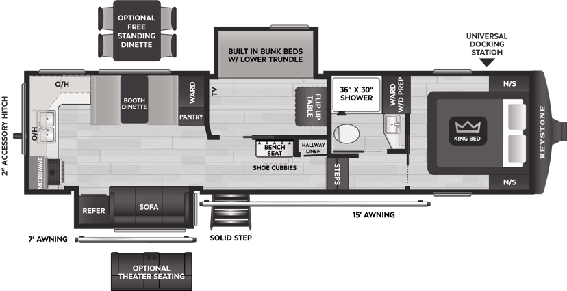 2026 Cougar Half-Ton floor plan