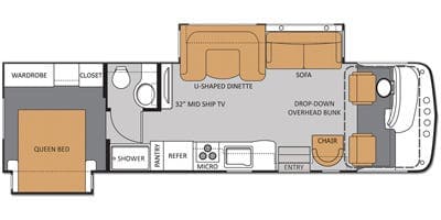 2013 Windsport floor plan